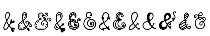 The Ampersand Story Part 2 Font UPPERCASE