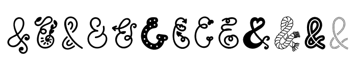 The Ampersand Story Part 2 Font UPPERCASE