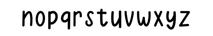 The Amsterdam Font LOWERCASE