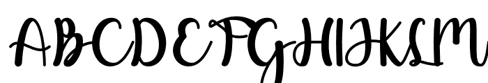The Angel Font UPPERCASE
