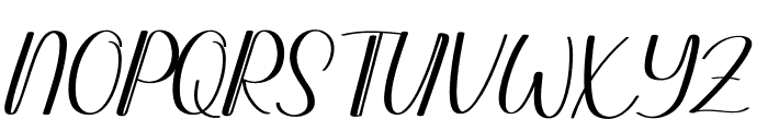 The Antique Font UPPERCASE