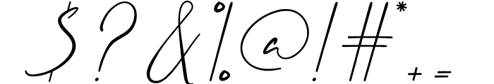 The Argumentation Font OTHER CHARS
