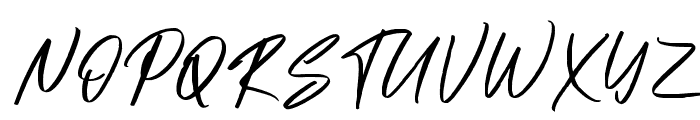 The Astise Font UPPERCASE