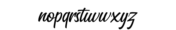The Athletico - Script Font LOWERCASE