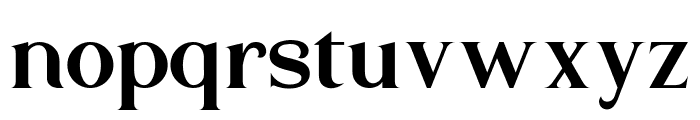 The Atlantic Style Font LOWERCASE