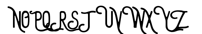 The Bangles Regular Font UPPERCASE