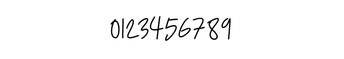 The Barthon Signature Font OTHER CHARS
