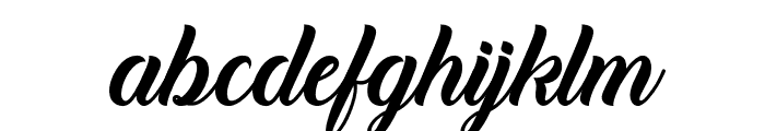 The Berack Together Font LOWERCASE