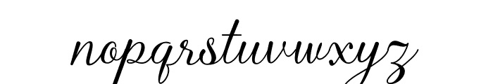 The Bestya Font LOWERCASE