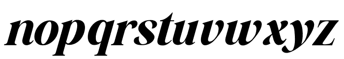 The Billion Butterfly Italic Font LOWERCASE