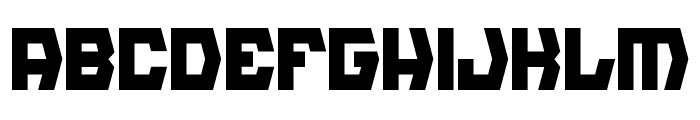 The Blackis Font Font LOWERCASE