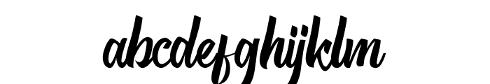 The Bleachers Regular Font LOWERCASE