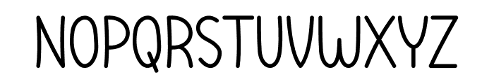 The Bluksuk Font UPPERCASE