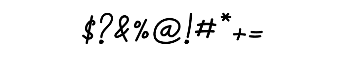 The Bokatan Script Font OTHER CHARS