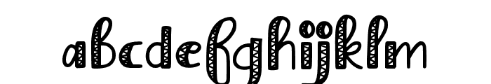 The Bores Font LOWERCASE