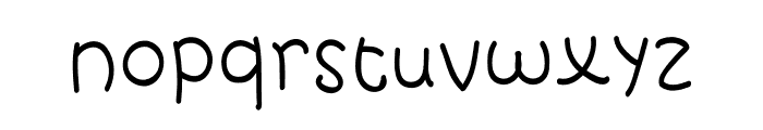 The Boy Font LOWERCASE