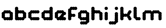 The Brain-Light Font LOWERCASE