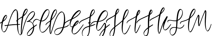 The Breathe Font UPPERCASE