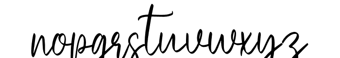 The Breathe Font LOWERCASE