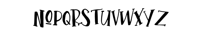 The Bugatten Font UPPERCASE