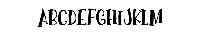 The Bugatten Font LOWERCASE