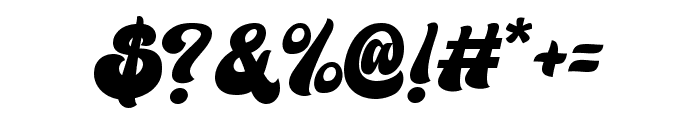 The Bujank Script Font OTHER CHARS