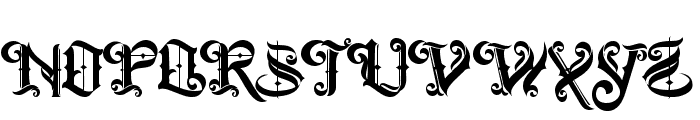 The Centurion Font UPPERCASE