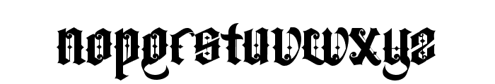 The Centurion Font LOWERCASE