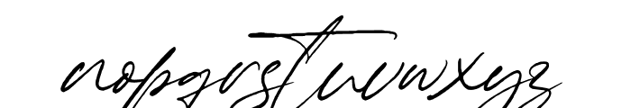 The Chatalestick Script Font LOWERCASE