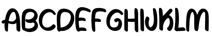 The Choconut Font UPPERCASE