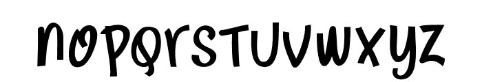The Chuns Font LOWERCASE
