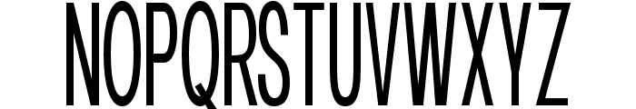 The Cons Regular Font UPPERCASE
