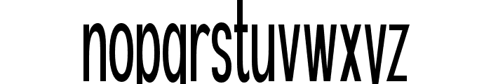 The Cons Regular Font LOWERCASE