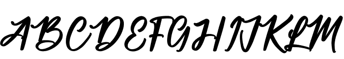 The Cralington Signature Font UPPERCASE