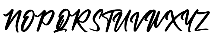 The Cralington Signature Font UPPERCASE