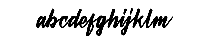 The Cralington Signature Font LOWERCASE