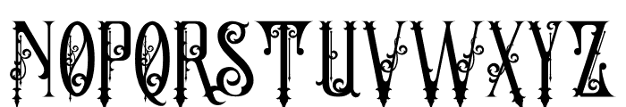 The Crow Regular Font UPPERCASE