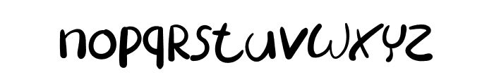 The Cute Font LOWERCASE