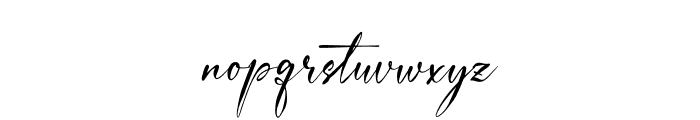 The Dearling Font LOWERCASE