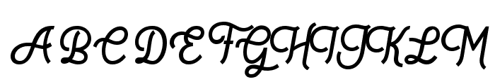 The Dorrington Two Font UPPERCASE