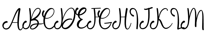 The Easter Font UPPERCASE