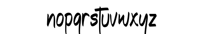 The Edensick Font LOWERCASE