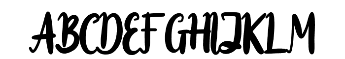 The Eighters Font UPPERCASE