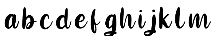 The Eighters Font LOWERCASE