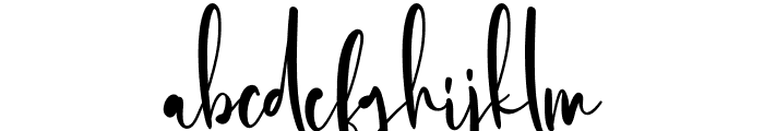 The Everleigh Font LOWERCASE