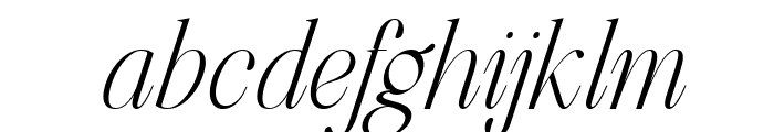 The Exileon Italic FONT