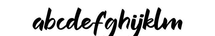 The Fables Knight Italic Font LOWERCASE