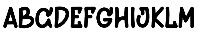 The Fageld Font LOWERCASE