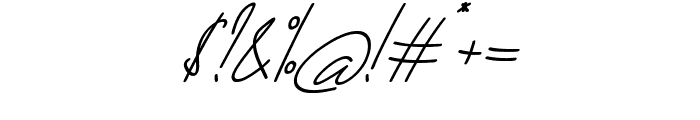 The Fallen Leaf Script Italic Italic Font OTHER CHARS