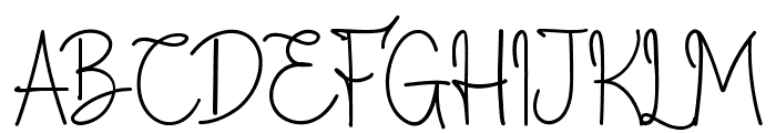 The Falley Font UPPERCASE